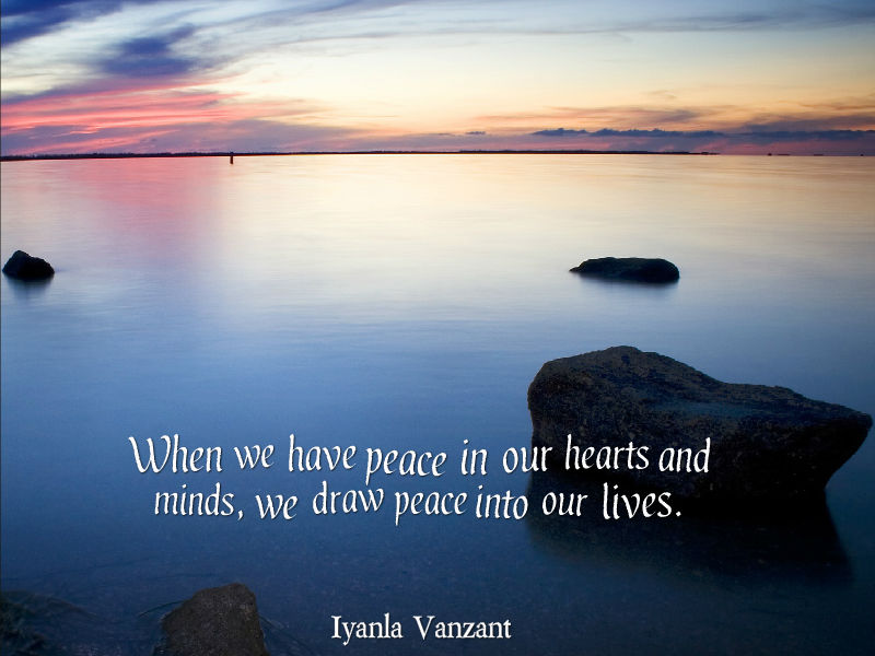 live in peace quotes