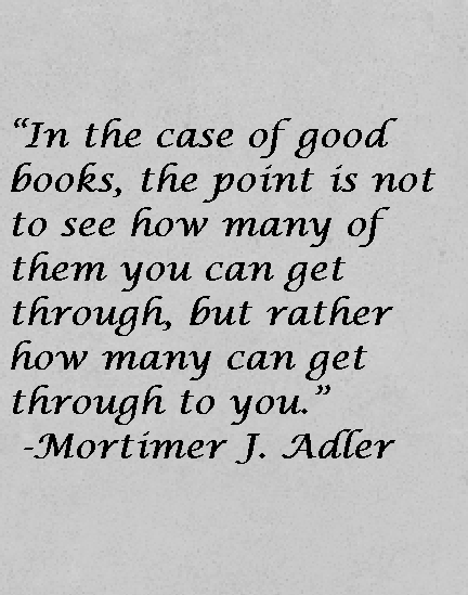 how to read book mortimer adler